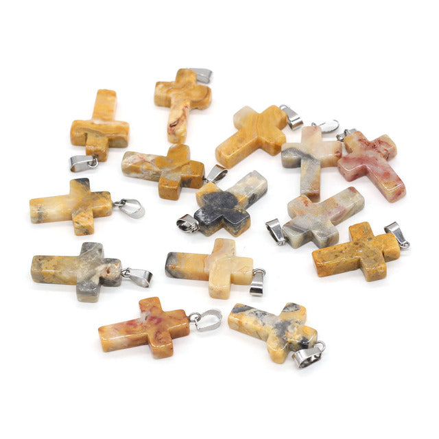 Cross Crystal Pendant