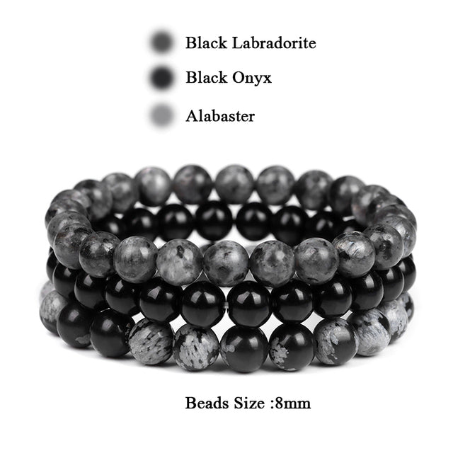 Crystal Bracelets (various types of stone beads)