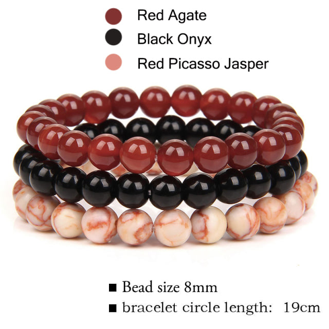 Crystal Bracelets (various types of stone beads)