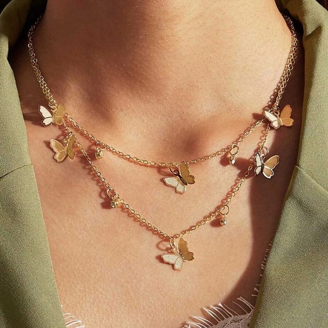Butterfly Chain Anklet
