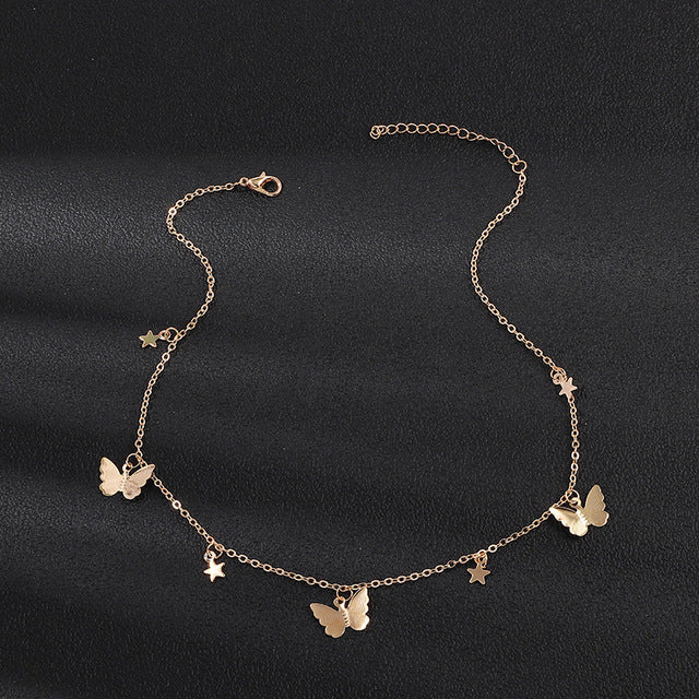 Butterfly Chain Anklet