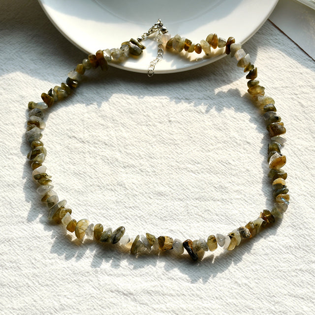 Crystal Chip Necklace