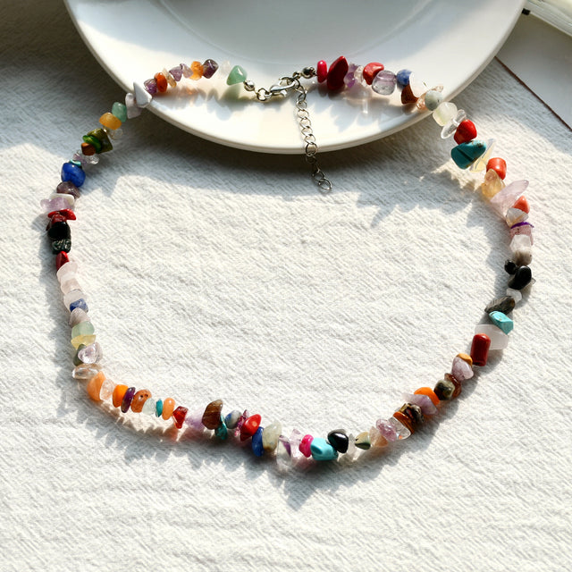 Crystal Chip Necklace