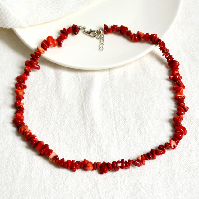 Crystal Chip Necklace