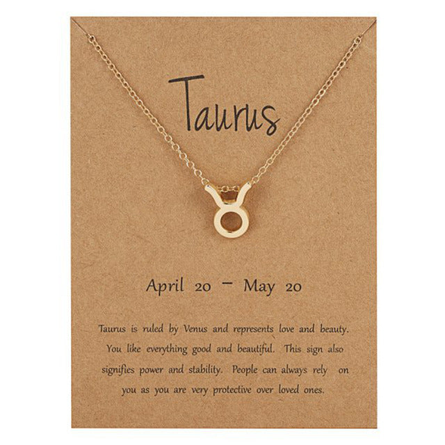 Zodiac Sign Necklace