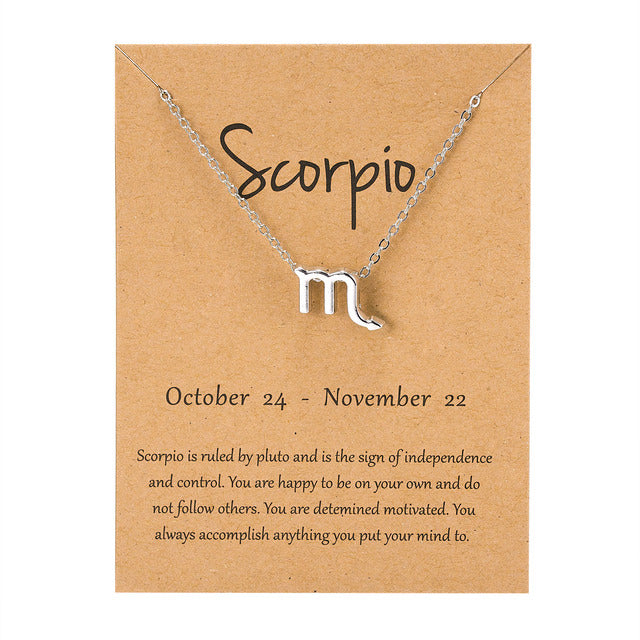 Zodiac Sign Necklace