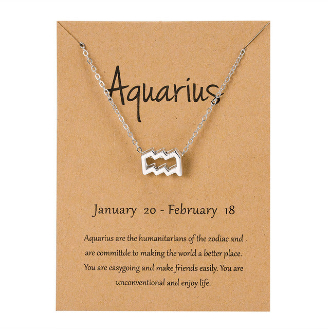 Zodiac Sign Necklace
