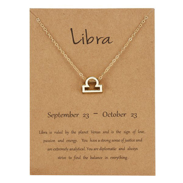 Zodiac Sign Necklace