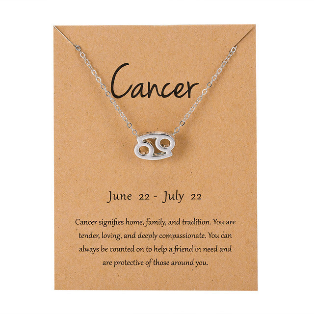 Zodiac Sign Necklace