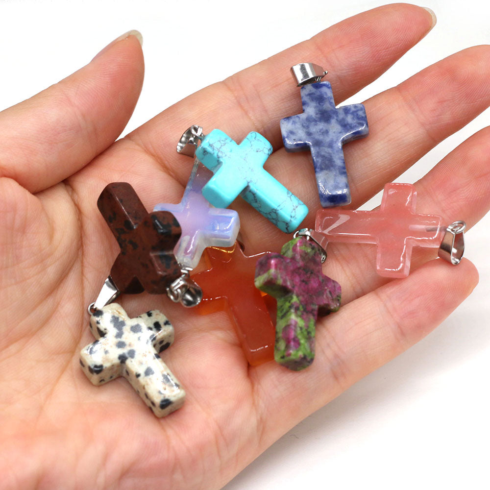 Cross Crystal Pendant