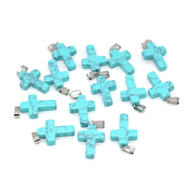 Cross Crystal Pendant