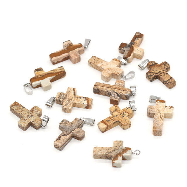 Cross Crystal Pendant