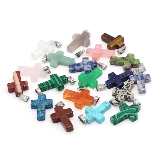 Cross Crystal Pendant