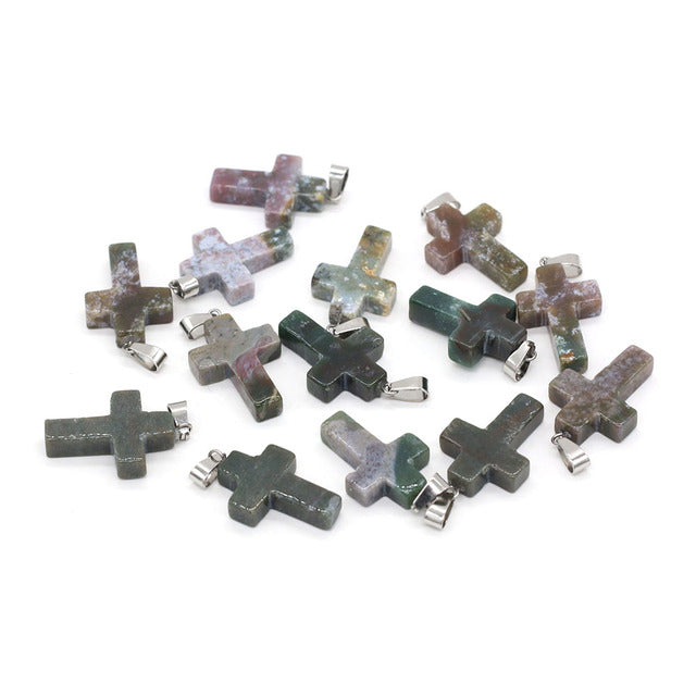 Cross Crystal Pendant