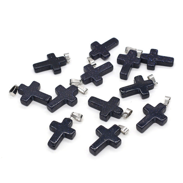 Cross Crystal Pendant
