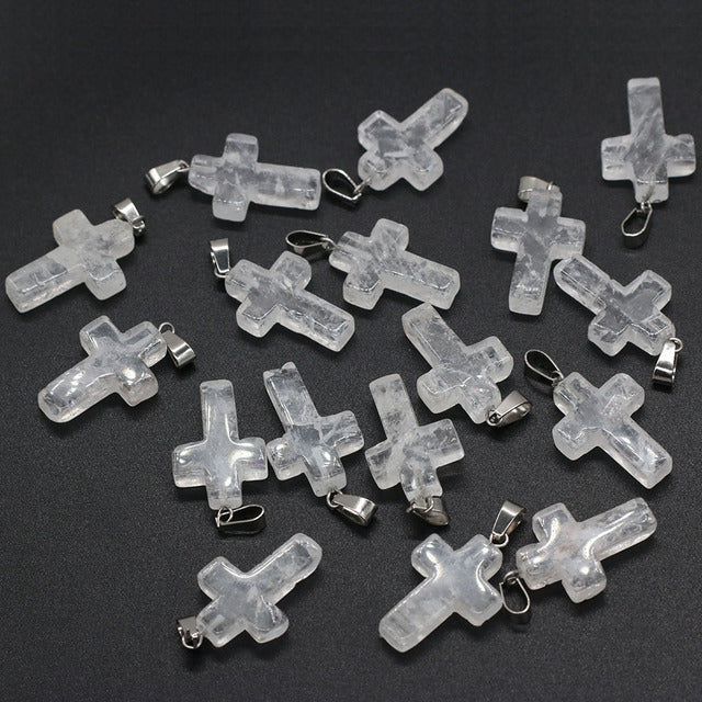 Cross Crystal Pendant
