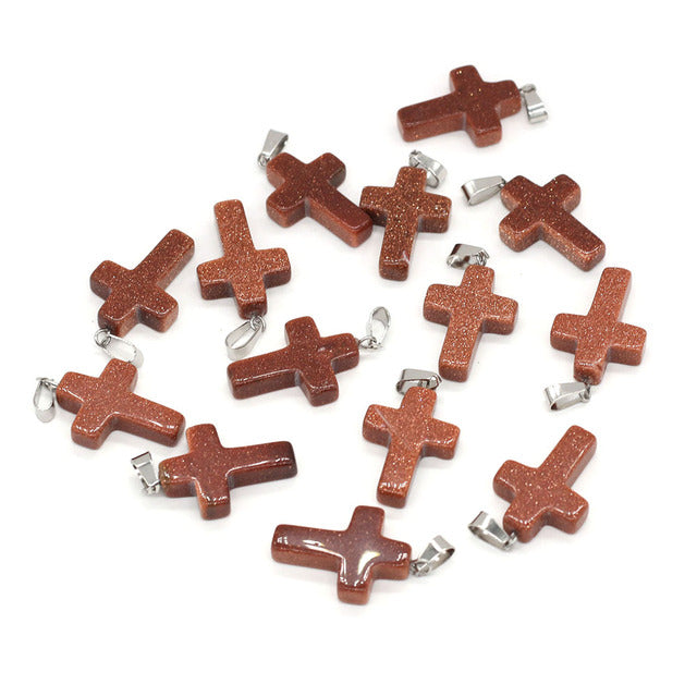 Cross Crystal Pendant