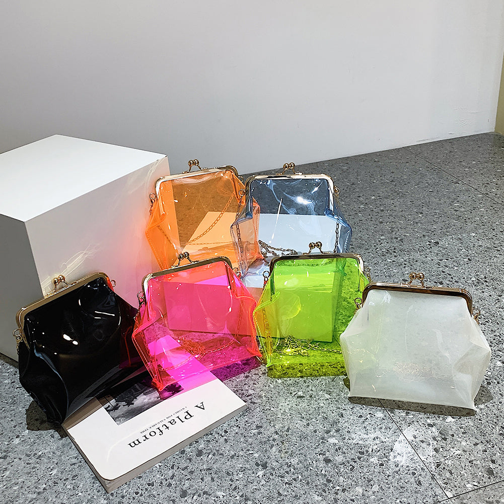 Jelly Bag with Crossbody Chain