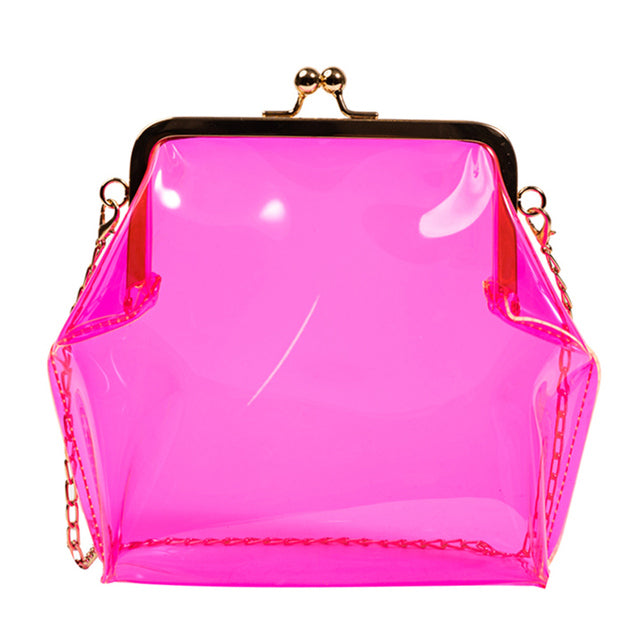 Jelly Bag with Crossbody Chain
