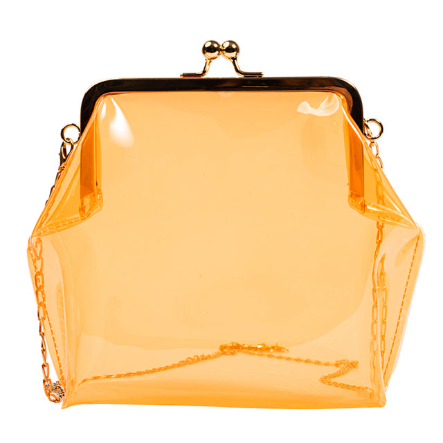 Jelly Bag with Crossbody Chain