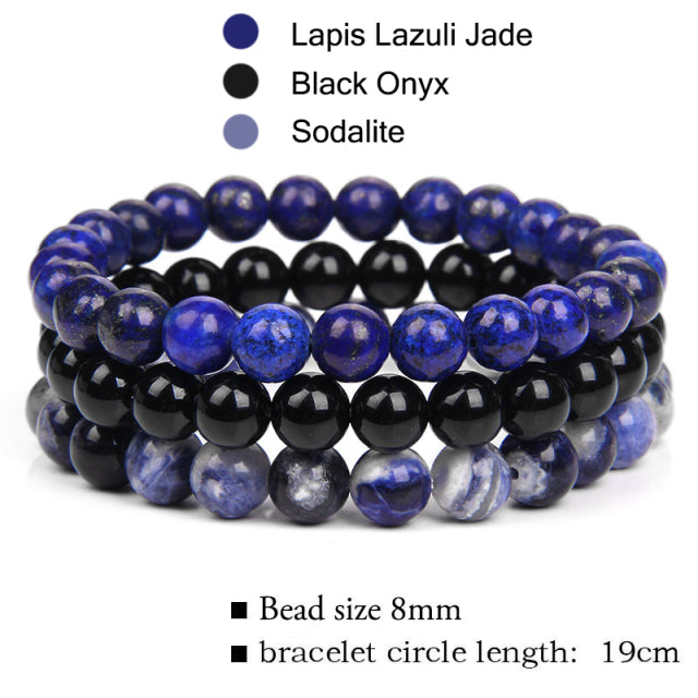 Crystal Bracelets (various types of stone beads)