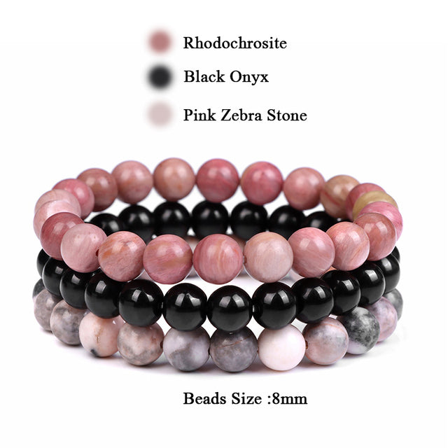 Crystal Bracelets (various types of stone beads)