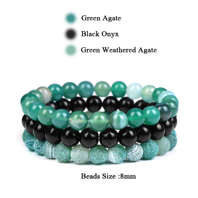 Crystal Bracelets (various types of stone beads)