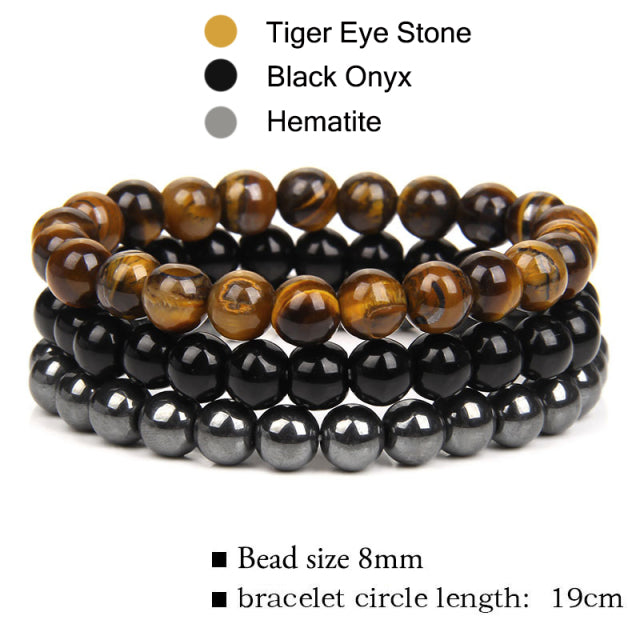 Crystal Bracelets (various types of stone beads)