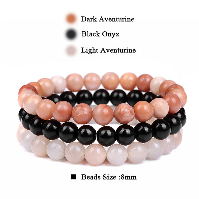Crystal Bracelets (various types of stone beads)