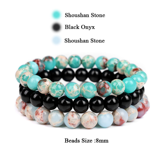 Crystal Bracelets (various types of stone beads)