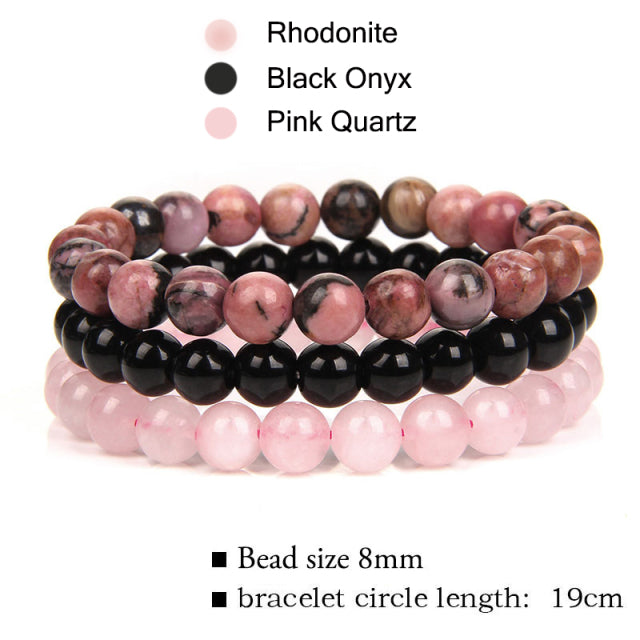 Crystal Bracelets (various types of stone beads)