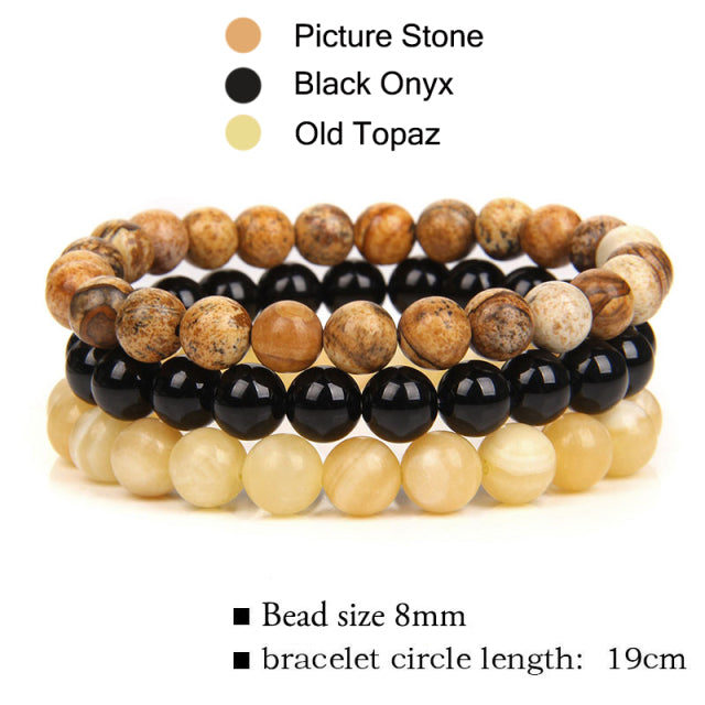 Crystal Bracelets (various types of stone beads)