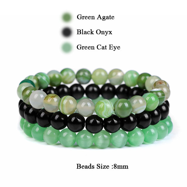 Crystal Bracelets (various types of stone beads)