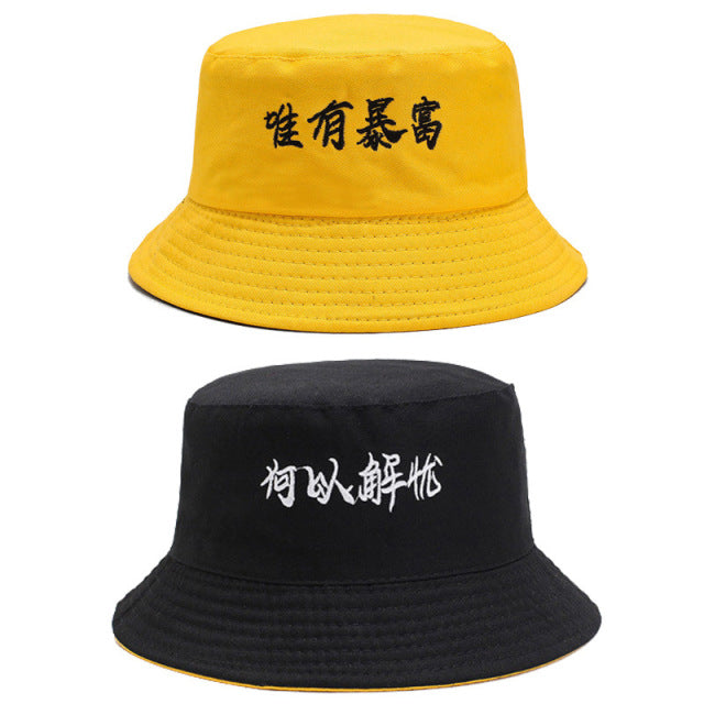 Embroidered Bucket Hats