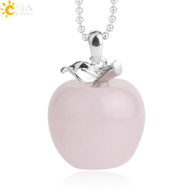 Apple Crystal Pendant