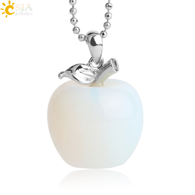 Apple Crystal Pendant