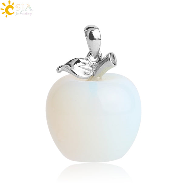 Apple Crystal Pendant