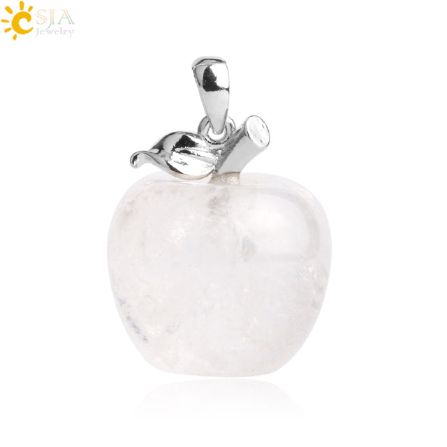 Apple Crystal Pendant