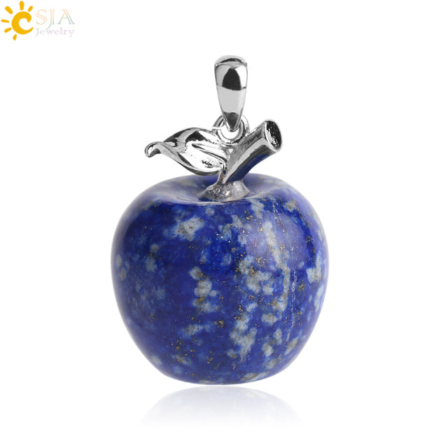 Apple Crystal Pendant