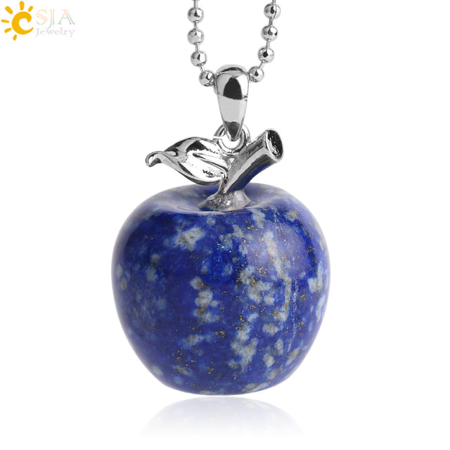 Apple Crystal Pendant