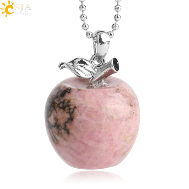 Apple Crystal Pendant