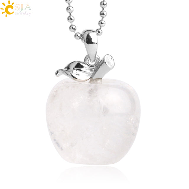 Apple Crystal Pendant