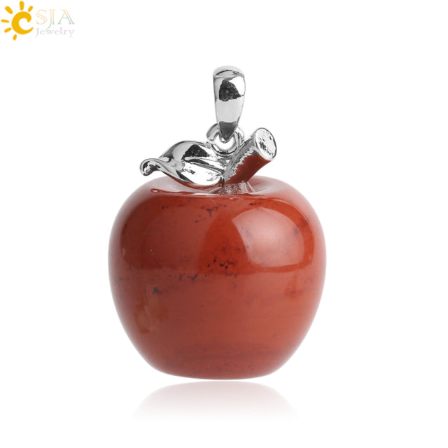 Apple Crystal Pendant