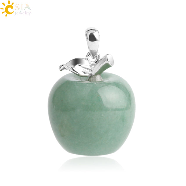 Apple Crystal Pendant
