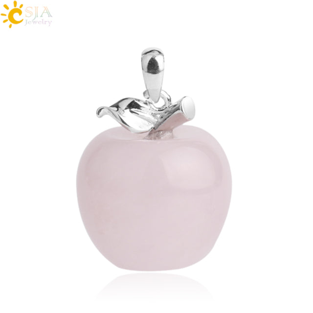 Apple Crystal Pendant