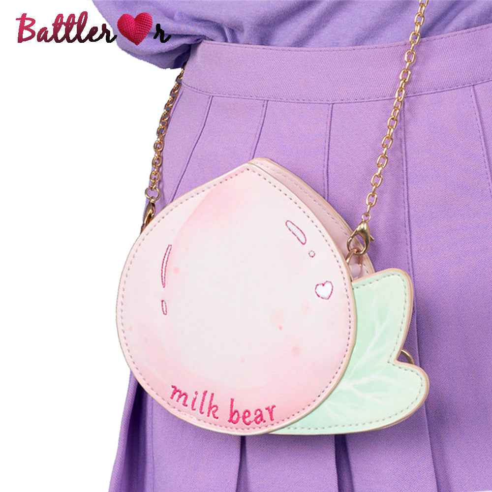 Peach Crossbody Bag