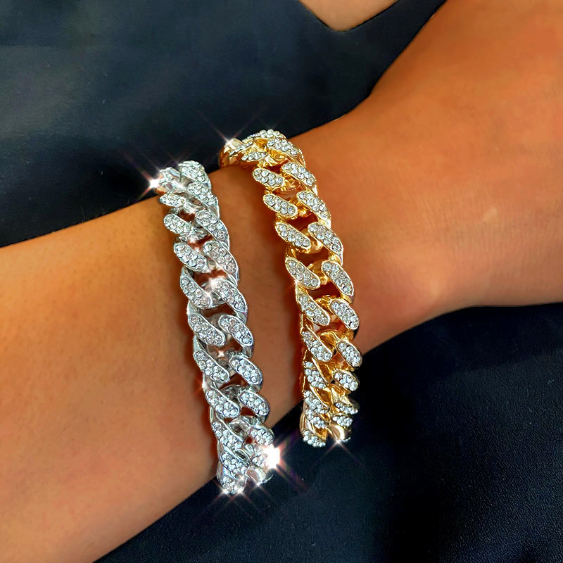 12 mm Cuban link bracelett
