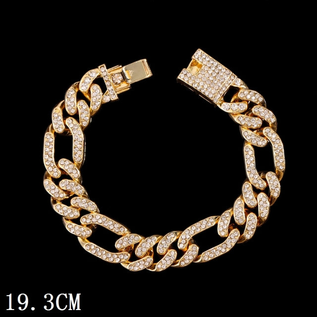 12 mm Cuban link bracelett