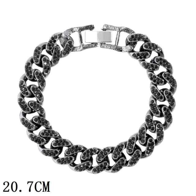 12 mm Cuban link bracelett