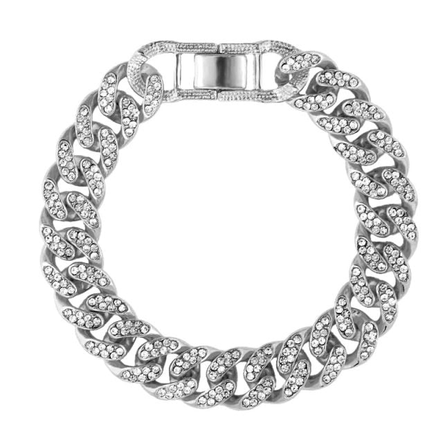 12 mm Cuban link bracelett